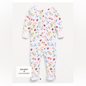 62. Old Navy x Lovevery Kids Floral Footie